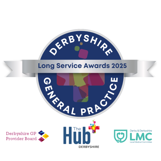 Derbyshire General Practice Long Service Award scheme